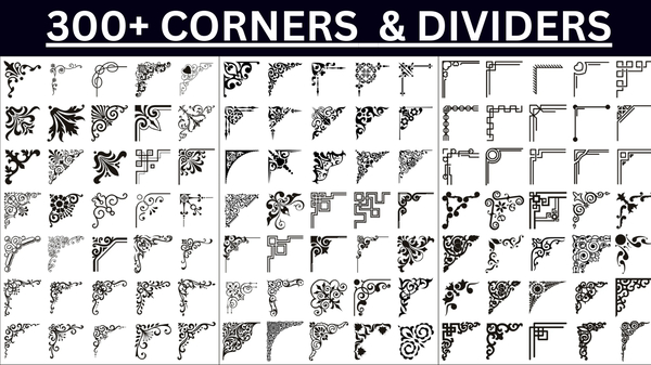 300+ Corners & Dividers